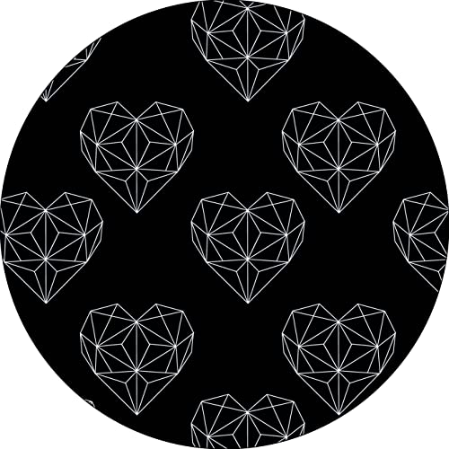 Bonateks, Round Digital Printed Mouse Pad, Non-Slip Base... - High-Tech & Électronique Amazon Royaume-Uni à 7.51€