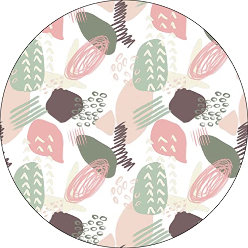 Bonateks, Round Digital Printed Mouse Pad, Non-Slip Base... - High-Tech & Électronique Amazon Royaume-Uni à 6.01€