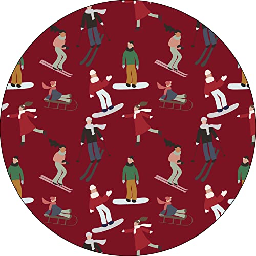 Bonateks, Round Digital Printed Mouse Pad, Non-Slip Base... - High-Tech & Électronique Amazon Royaume-Uni à 7.49€