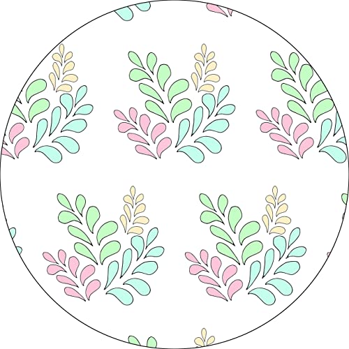 Bonateks, Round Digital Printed Mouse Pad, Non-Slip Base... - Tech & Electronics Amazon UK à 7.45€