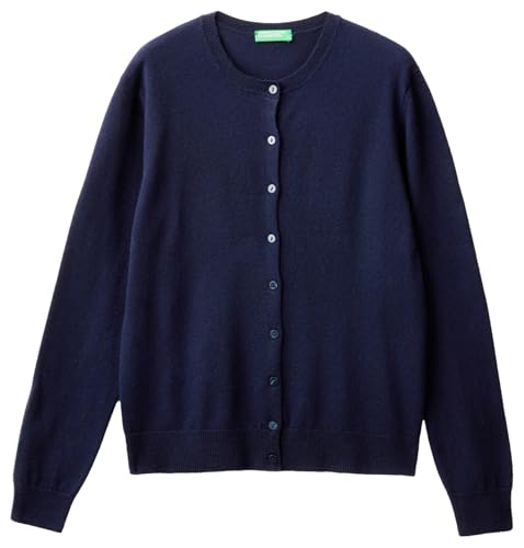 United Colors of Benetton Maille Coréenne M/L, Bleu foncé... - Sports & Fitness en promo à 38.18€