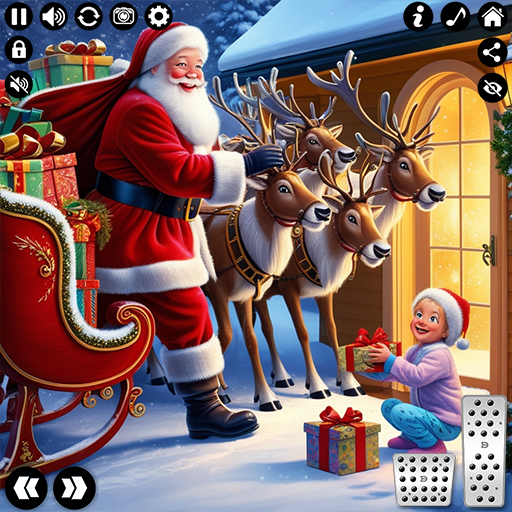 Flying Santa Gift Delivery Games, Free Christmas Games 3D... - Jouets & Jeux en promo à 0.74€