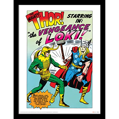 Pyramid International Marvel Comics Affiche encadrée Thor... - Tech & Electronics Amazon France à 33.75€