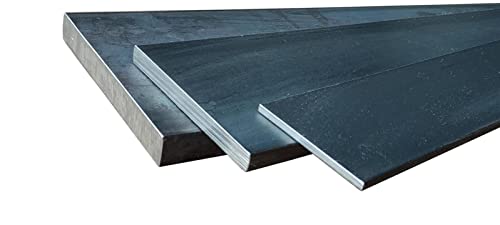 Flachstahl S235JR Länge 500mm (50cm) 16x3mm - Bricolage & Outils en promo à 2.00€