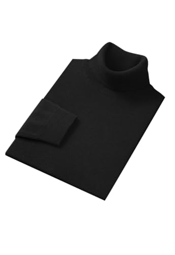 zhilifs Maglione da uomo a collo alto, in pura lana merino... - Mode & Vêtements Amazon Italie à 25.54€