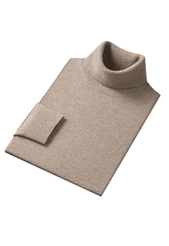 zhilifs Maglione da uomo a collo alto, in pura lana merino... - Mode & Vêtements Amazon Italie à 25.54€