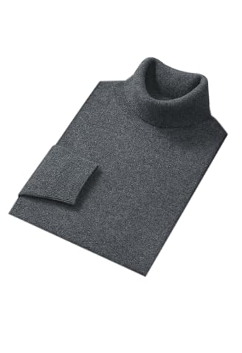 zhilifs Maglione da uomo a collo alto, in pura lana merino... - Mode & Vêtements Amazon Italie à 25.54€