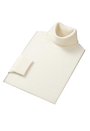 zhilifs Maglione da uomo a collo alto, in pura lana merino... - Mode & Vêtements Amazon Italie à 25.54€