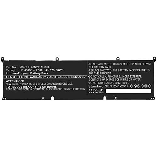Batteria del computer portatile per DELL - High-Tech & Électronique Amazon Italie à 113.94€