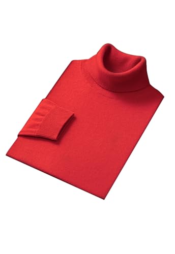 zhilifs Maglione da uomo a collo alto, in pura lana merino... - Mode & Vêtements Amazon Italie à 25.54€