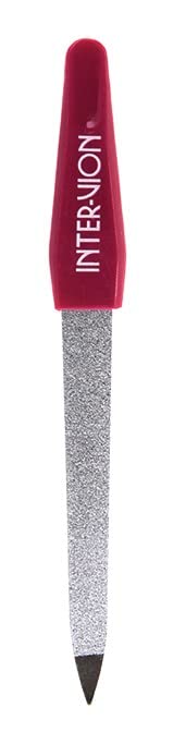 Intervion 180 Grit Sapphire Nail File, 4.92" Size, Small... - Beauté & Parfums Amazon Royaume-Uni à 1.12€