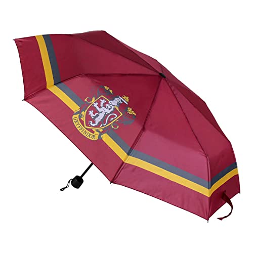 Parapluie Pliant Harry Potter - Coloris Bordeaux avec Logo... - Jardin & Extérieur Amazon France à 12.47€