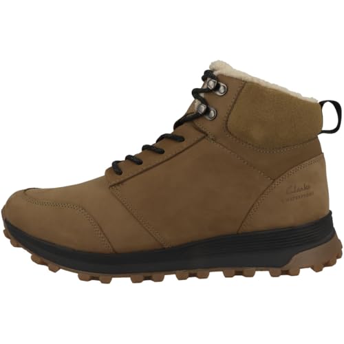 Clarks - ATL Trek Up WP, Zapatos de senderismo, Dark Sand... - Amazon Espagne à 44.86€