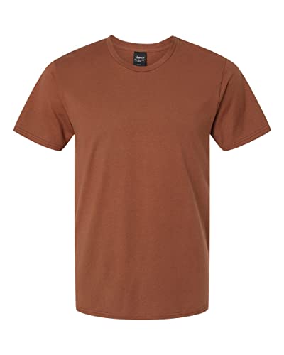 Hanes Camiseta Nano-T para hombre, Canyon Rock Brown... - Mode & Vêtements en promo à 29.00€
