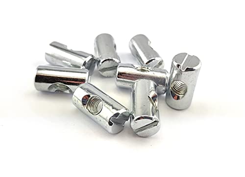 2x Quermutterbolzen M6 10x13 Möbel-Zylindermutter Kreuz... - Maison & Cuisine Amazon Allemagne à 2.06€