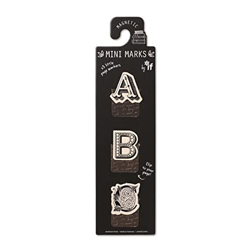 IF Mini Marks - ABC, Magnetic pagemarker (3pcs) - High-Tech & Électronique Amazon Royaume-Uni à 1.70€