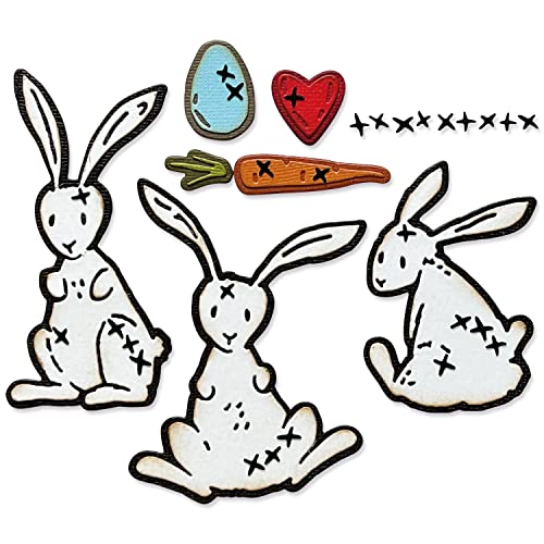 Sizzix Thinlits Die Set 15PK Bunny Stitch by Tim Holtz... - Maison & Cuisine Amazon Royaume-Uni à 8.95€