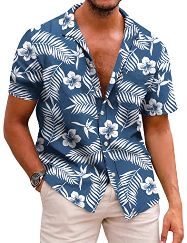 Coofandy Camisa Hawaiana para Hombre, Manga Corta... - Jouets & Jeux Amazon Espagne à 16.16€