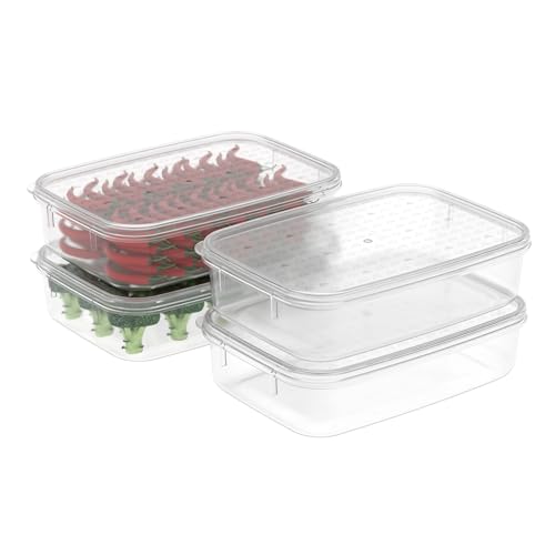 Cetomo 1.1L*4 Gefrierdosen, Frischhaltedosen... - Maison & Cuisine Amazon Allemagne à 18.79€