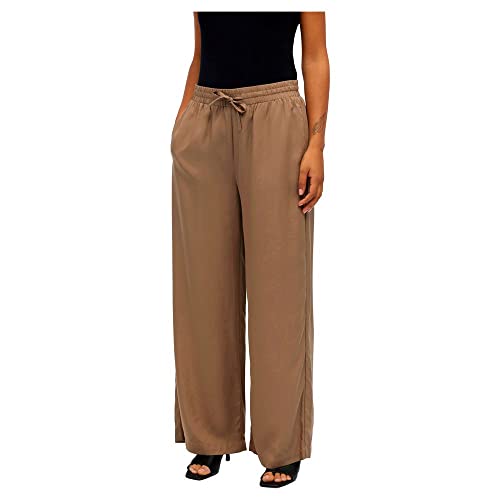 Object Pantaloni Femminili a Gamba Larga Comodi, fossile, 46 - Home & Kitchen Amazon Italy à 15.06€