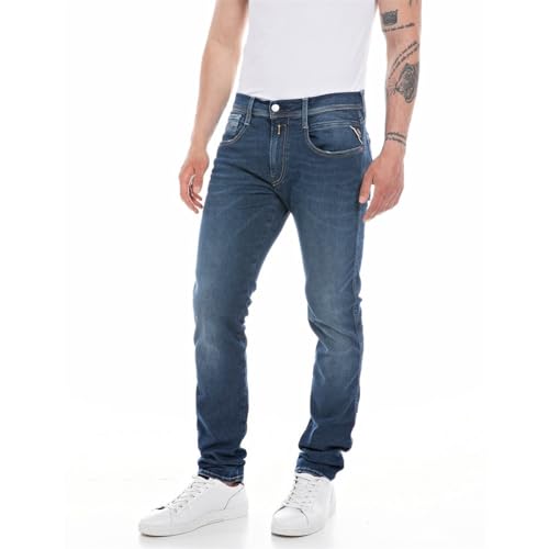 Replay Vaqueros Hombre Anbass Slim-Fit Hyperflex Forever... - Fashion & Clothing Amazon Spain à 74.95€