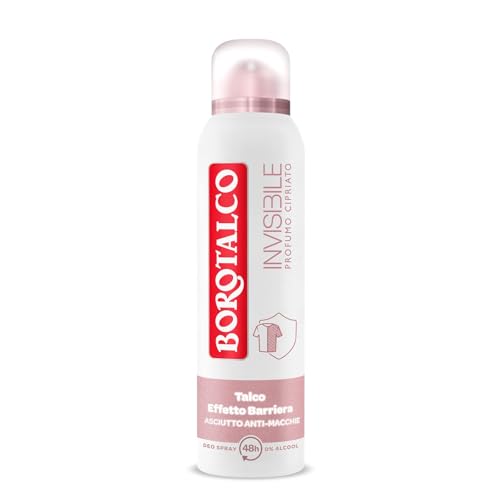 Borotalco, Deodorante Spray Invisibile Rosa, Formula Senza... - Bébé & Puériculture Amazon Italie à 2.24€