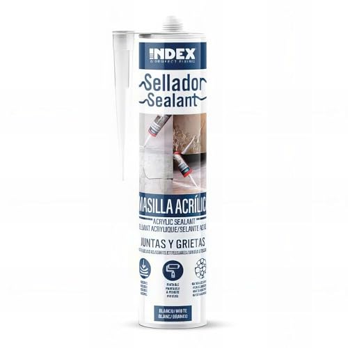 INDEX Silicones Scellant acrylique professionnel pour... - Bricolage & Outils en promo à 2.74€