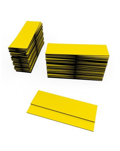 100 Etichette magnetiche gialle, 30 x 100 x 0,75 mm, per... - Sports & Fitness Amazon Italie à 18.05€