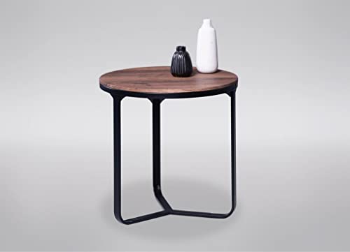 M2 Kollektion Boston 1 Mesa de café, Metal, Negro, 50x51x50 - Amazon Espagne à 28.07€