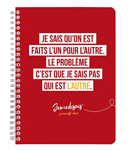 Clairefontaine 116013C - Jemedisais, Carnet reliure... - Sports & Fitness en promo à 3.44€