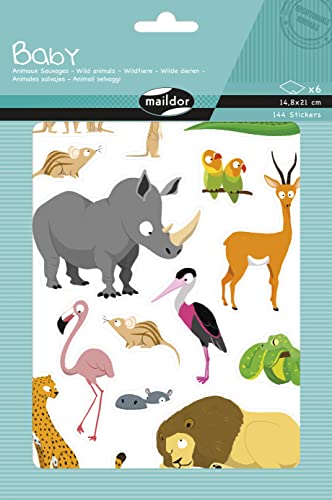 MY MANDARINE AE228C -GOMMETTES Baby - 6 planches 14,8 x 21... - Jouets & Jeux Amazon France à 3.99€