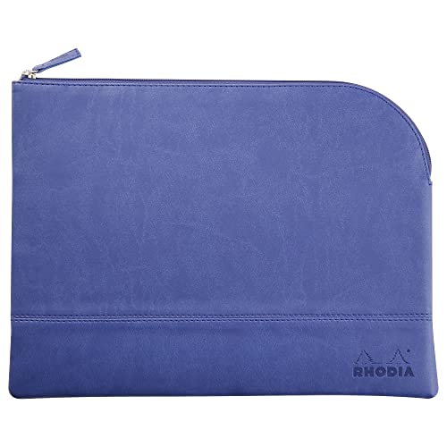 RHODIA 116738C - Pochette Zippée en Simili Cuir - Saphir... - Maison & Cuisine Amazon France à 21.83€
