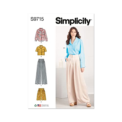SIMPLICITY SS9715Y5 - Camisa, pantalones y pantalones... - Maison & Cuisine Amazon Espagne à 19.47€