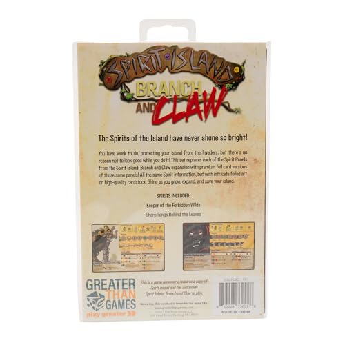 Greater Than Games | Spirit Island: Branch & Claw - Foil... - Toys & Games Amazon UK à 5.77€