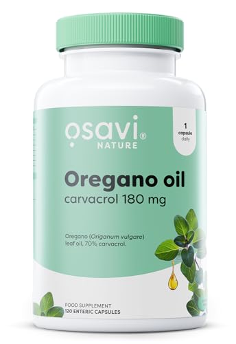 Osavi Oregano Oil – 120 Enteric Softgels | Standardized for... - Auto & Moto Amazon Royaume-Uni à 12.49€