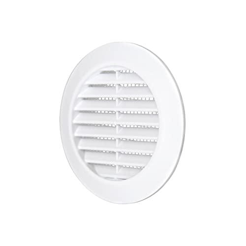 La zappa Griglia d'aerazione tonda in ABS bianca da incasso... - Jardin & Extérieur Amazon Italie à 0.60€