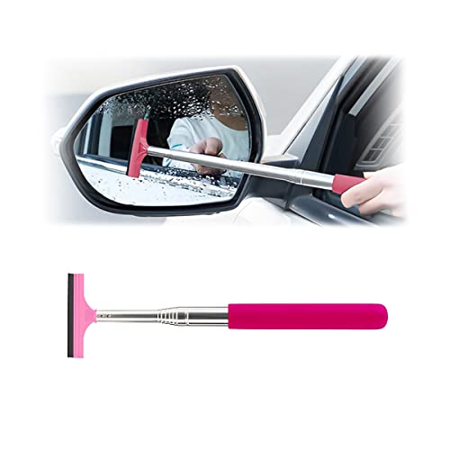 Car Rearview Mirror Wiper, Retractable Auto Glass Squeegee... - Auto & Moto en promo à 2.12€