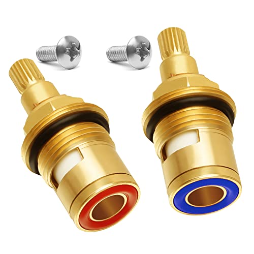 2 Stück Keramik Ventiloberteil Wasserhahn 1/4-Drehung 20... - Tech & Electronics Amazon Germany à 12.11€