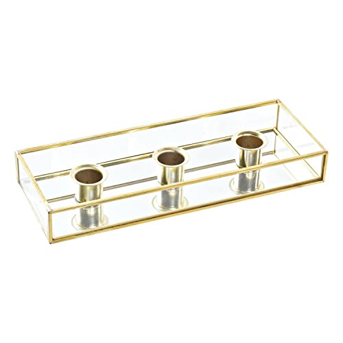 DKD Home Decor Centro de Mesa de la Marca, Color Dorado, de... - Bon plan à 6.41€