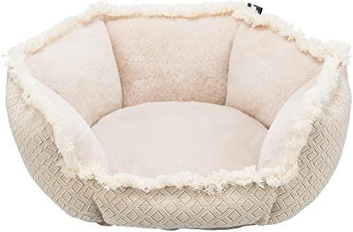 Boho bed, square, 80 × 80 cm, beige - Maison & Cuisine Amazon Royaume-Uni à 34.96€