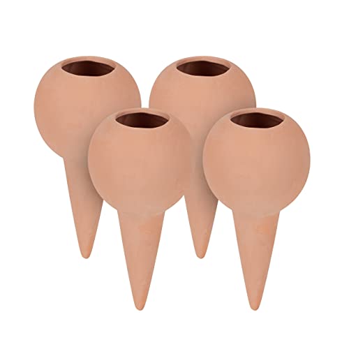 Relaxdays Clay Watering Spikes, Set of 4, Stakes for 1.5 L... - Garden & Outdoor Amazon UK à 25.89€