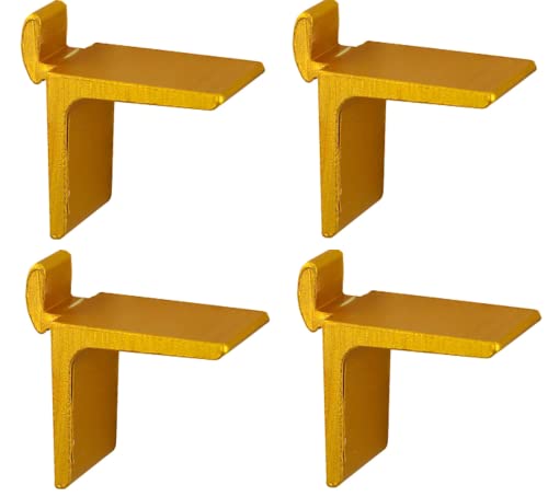 cyclingcolors 4x taquet aluminium doré étagère pour... - Sports & Fitness Amazon France à 4.95€