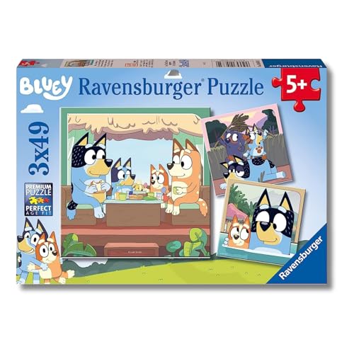 Ravensburger - Puzzle Bluey | Giochi Bambino 5 Anni | 3x49... - Jouets & Jeux Amazon Italie à 8.49€