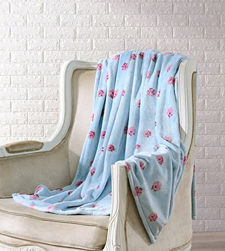 Shabby Chic - Manta súper Suave y de Felpa, decoración del... - Amazon Spain à 10.18€