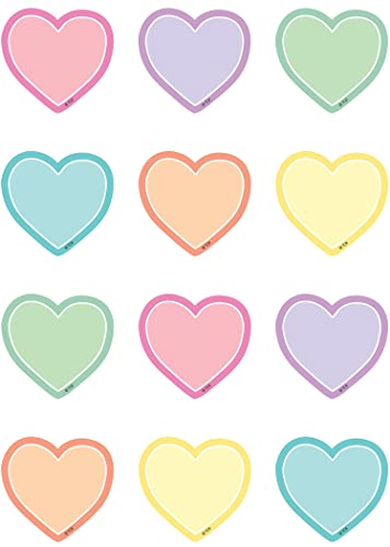 Pastel Pop Hearts Mini Accents, Pack of 36 - Loisirs Créatifs en promo à 15.76€