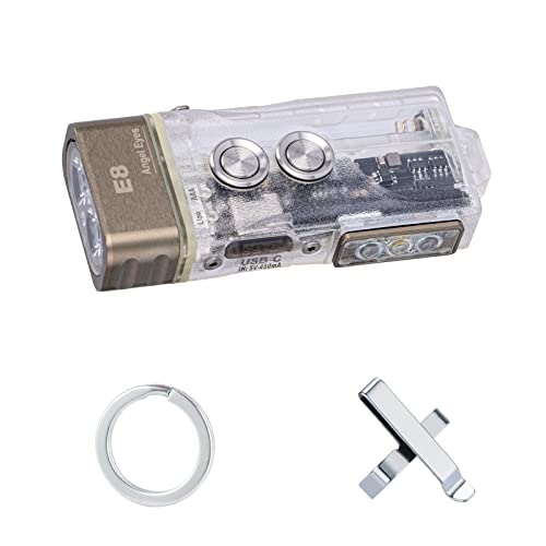 RovyVon E8 Lampe Torche EDC USB C Rechargeable 4000 K élevé... - Maison & Cuisine en promo à 35.94€