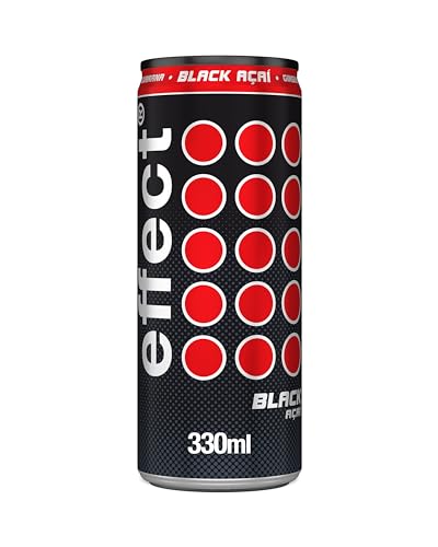 effect BLACK ACAI Energy Drink - 1 x 0,33l Dose... - Épicerie Amazon Allemagne à 2.14€