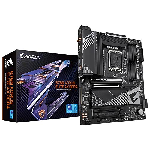 GIGABYTE B760 AORUS Elite AX DDR4 Carte mère - Prend en... en promo à 153,78€ (-42%) sur Amazon FR