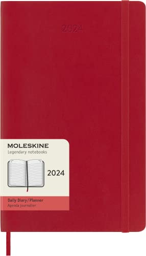 Moleskine Agenda Diaria 12 Meses 2024, Agenda 2024, Formato... - Sports & Fitness Amazon Espagne à 14.31€
