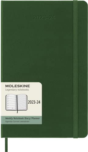 Moleskine 2023-2024 Weekly Planner, 18M, Large, Myrtle... - Sports & Fitness en promo à 4.66€